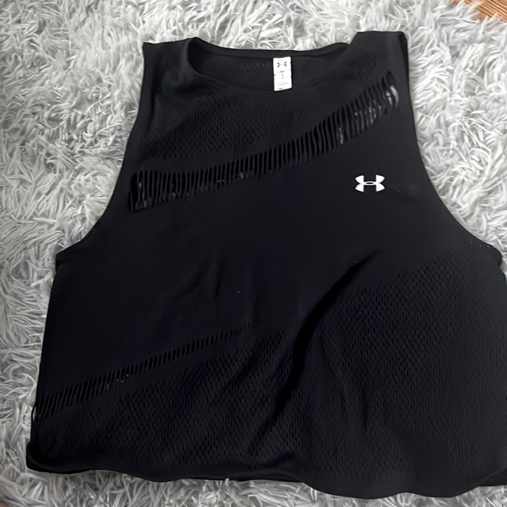 Under Armour mesh muscle shirt